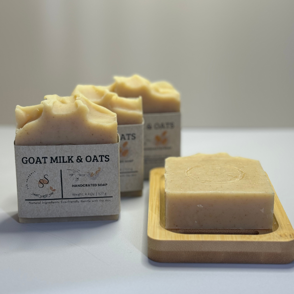 Goat Milk & Oats Cold Process Soap