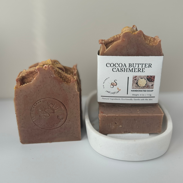 Luxurious Handmade Soap — Cocoa Butter Cashmere