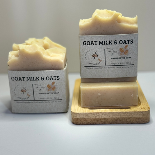 Goat Milk & Oats Cold Process Soap