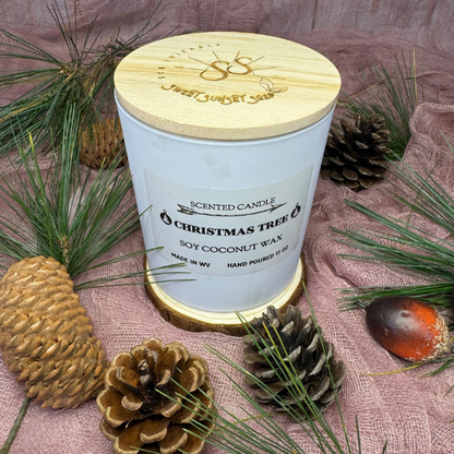 Christmas Tree Soy Coconut Wax 11 oz