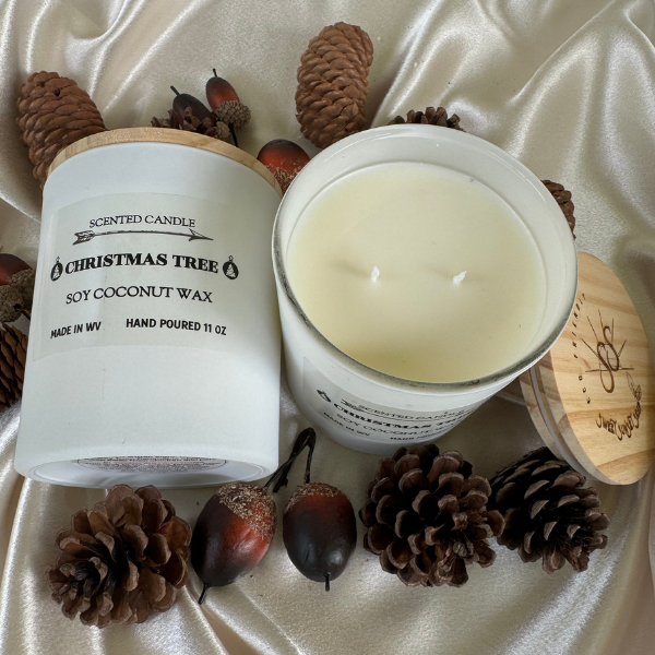 Christmas Tree Soy Coconut Wax 11 oz