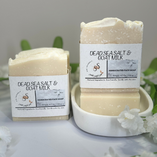 Dead Sea Salt & Goat's Milk Face Bar Soap