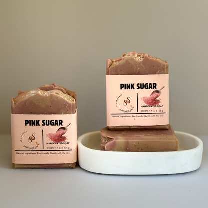 Pink Sugar Cold Process Soap