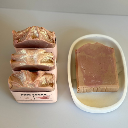 Pink Sugar Cold Process Soap