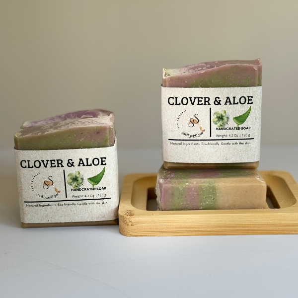 Clover & Aloe Cold Process Soap