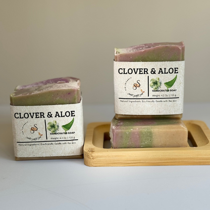 Clover & Aloe Cold Process Soap