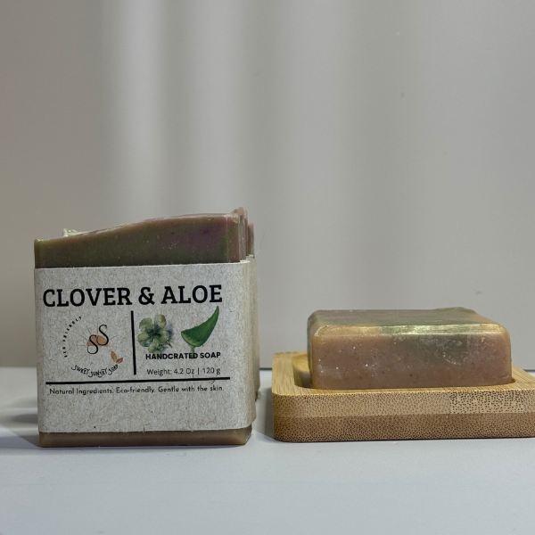 Clover & Aloe Cold Process Soap