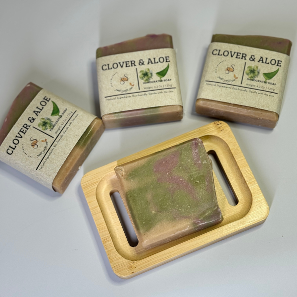 Clover & Aloe Cold Process Soap