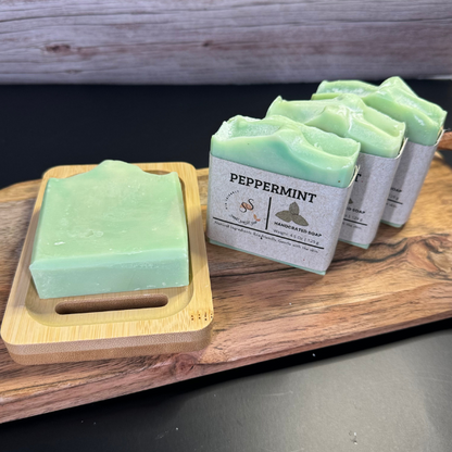 Peppermint Cold Process Soap