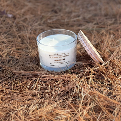 Spice Cranberry Soy Coconut Candle 12 oz
