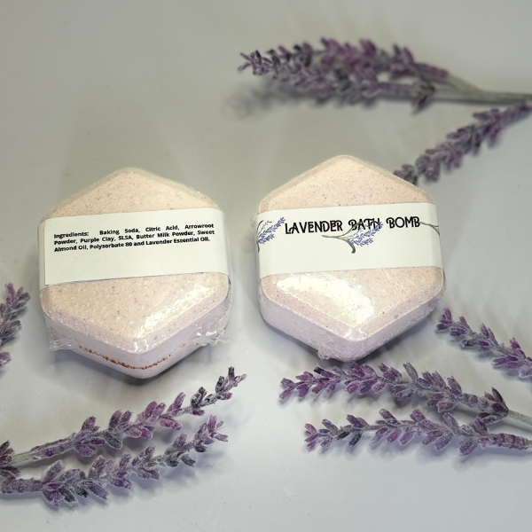 Lavender Bath Bombs