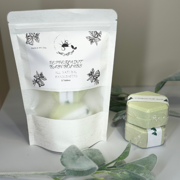 Peppermint Bath Bombs