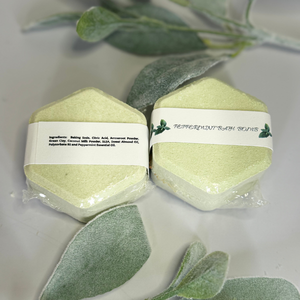 Peppermint Bath Bombs